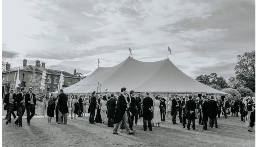 Ed and Harriet's traditional marquee by Papakata.