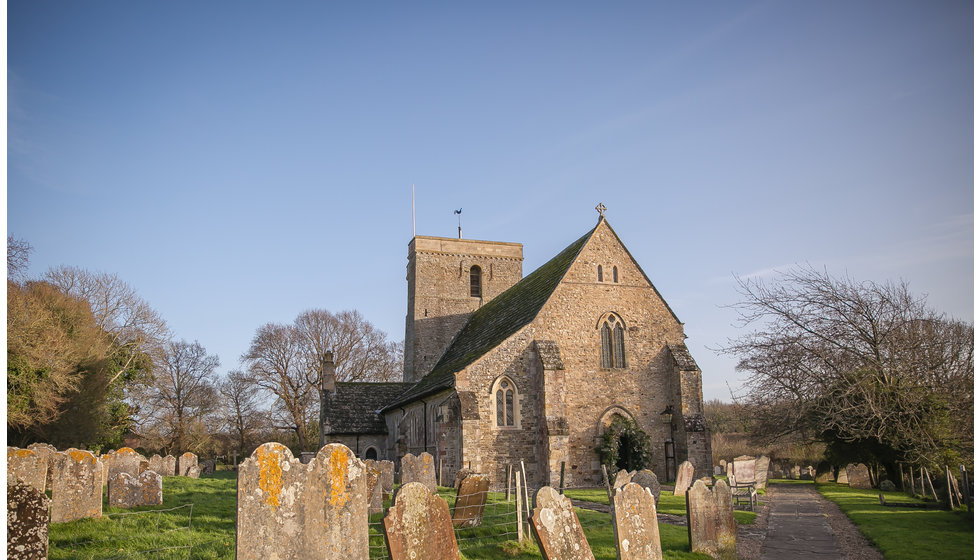 The Church in West Sussex where they Tania and Will got married.