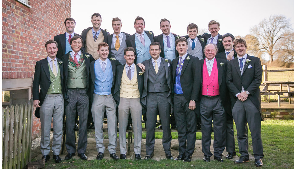 The groom and his ushers.