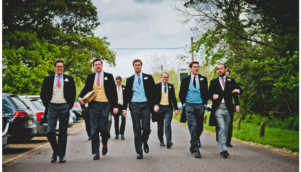 The groom and his ushers.