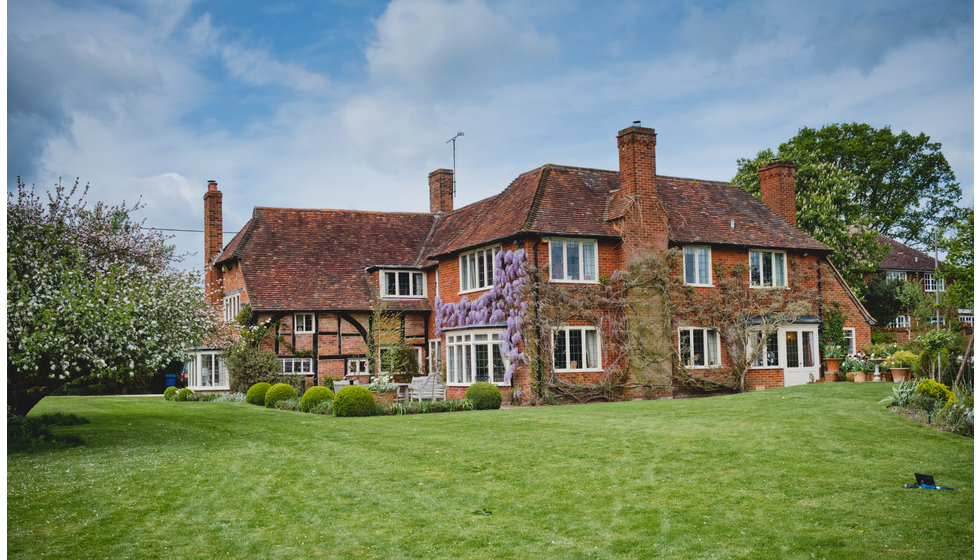 Charlotte's family house in Hampshire.