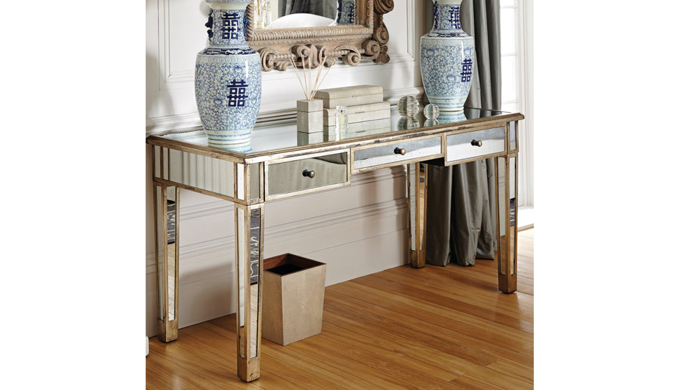 Oka mirrored table.