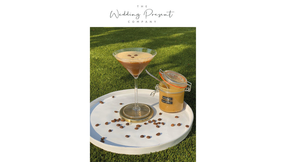 A salted caramel espresso martini.