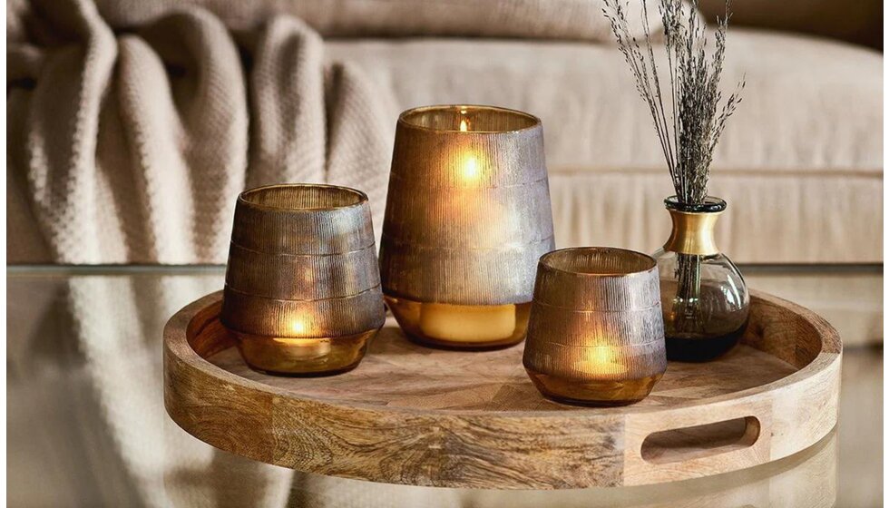 Nkuku Candle Holders