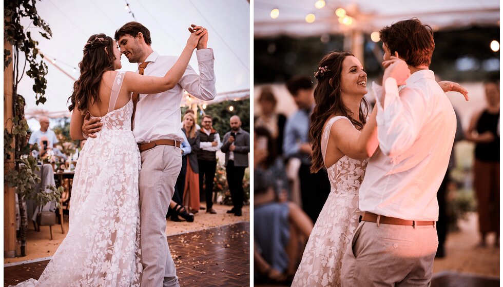 WPC Couple Kate and Andrew’s Sustainable & Locally Sourced Wedding in York: Kate & Andrew's First Dance