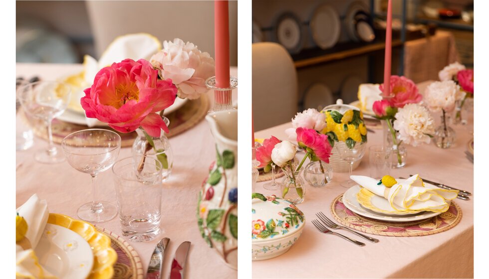 An Italian-Inspired Tablescape by Skye McAlpine: Tavola & Tablescape Details